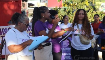 UNIDOS PELA PAZ. MORADORES DE PORTO NACIONAL VÃO ÀS RUAS EM ATO DE APOIO E PROTEÇÃO ÀS MULHERES