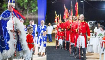 PAULO CARNEIRO RECEBE A LANÇA DE IMPERADOR DAS CAVALHADAS DE TAGUATINGA 2026