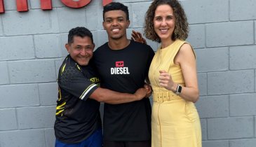 ATLETA DO PROJETO SEMENTINHA DO AMOR SEGUE PARA TREINAR EM SÃO PAULO