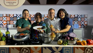 DA QUEBRADEIRA DE COCO AO SUCESSO NA FÓRMULA 1 E NAS PÁGINAS DA VOGUE, A CHEF RUTH ALMEIDA CONQUISTA O PÚBLICO AO COMANDAR O MENU EM FAMÍLIA NO FEGARA