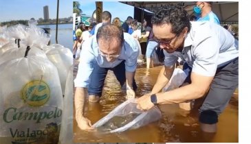 EMBELEZANDO O LAGO COM VIDA