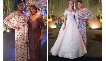 ADRIANA CARNEIRO SE JOGOU NA NOITE DO CASÁRIO DE AMIGOS