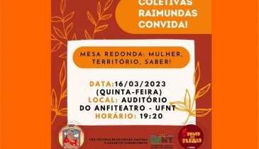 MESA REDEONDA - MULHER, TERRITÓRIO, SABER!