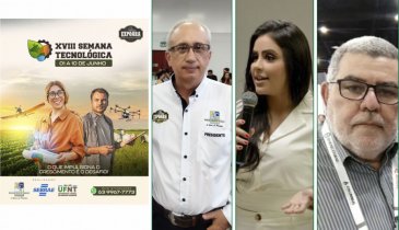 "O QUE IMPULSIONA O CRESCIMENTO É O DESAFIO"  É O TEMA DA 18° SEMANA TECNOLÓGICA SEBRAE, EXPOARA, UFNT