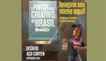 "O PINTOR MAIS CRIATIVO DO BRASIL - Desafio Aço Corten"