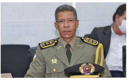 Comandante Geral da PM Tocantins,  coronel Silva Neto -