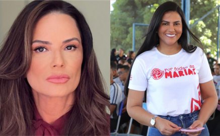 Luiza Brunet e Karynne Sotero