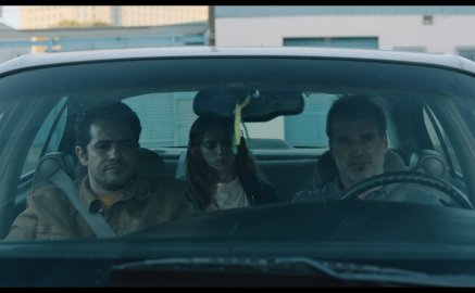 Quase Deserto_Vinicius de Oliveira, Angela Sarafyan, Daniel Hendler