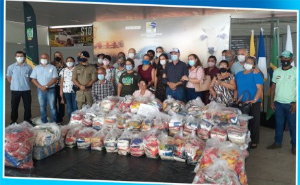 Sindicato Rural de Araguaína distribui 7 toneladas de alimentos -