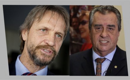 Deputados federal Pedro Uczar e Célio Moura -