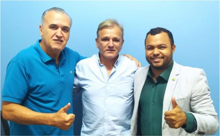 Jorcelino Braga, Siqueira Campos Júnior e Walison Silva 