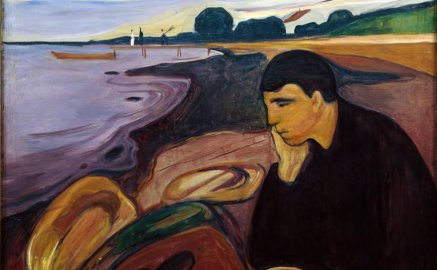 "Melancolia" Edvard Munch - (National Gallery (Oslo, Norway))