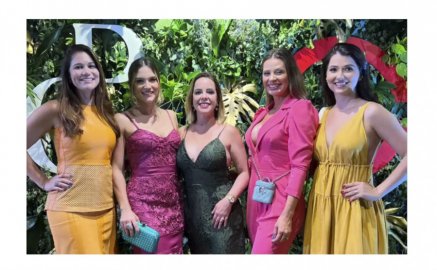 Mayra Brito Quinta, Priscila Vilela, Tatiana Azevedo Arraes, Amanda Bravo e Aline Silveira