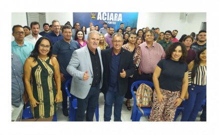 Aciara 47 anos. Palestra "Reconstruindo e transformando relacionamentos em negócios" de Marcos Pulga Abre comemorações de aniversário