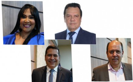 Deputados estadual PL:  Janad Valcari, Fabion Gomes, Marcus Marcelo e Gipão