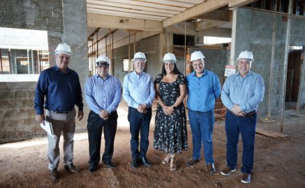Presidente do TJTO visita obra do novo prédio da Comarca de Gurupi