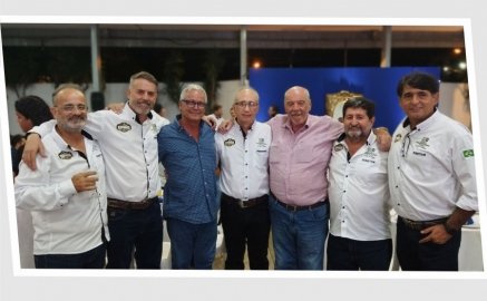 Nasser Yunes (esq. p/ dir.), Edvando Bessa, Marcelo Zancaner, Wagner Rodrigues, Wenceslau Queiroz, Horácio Neves e Flávio Vicente  