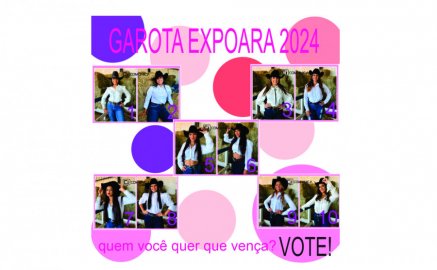 Candidatas concurso Garota Expoara 2024