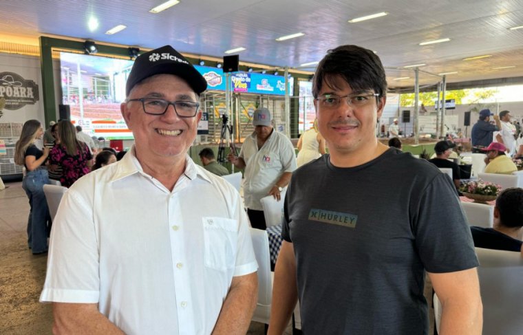 Henrique Parente e Dennys Rocha Foto: Cícera Maria