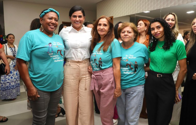 Mulheres do Instituto Anita e Karynne Sotero Foto: Loise Maria/Governo do Tocantins