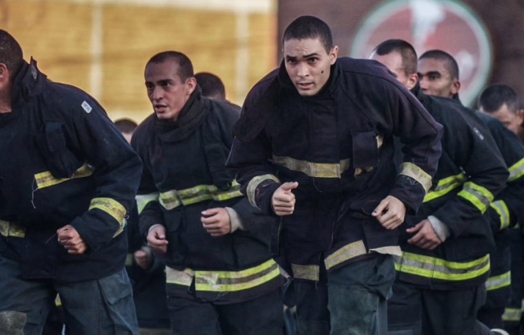 Bombeiros militares tiveram categoria própria dentro da Corrida do Fogo Foto: Sargento Felipe Bittencourt/Governo do Tocantins