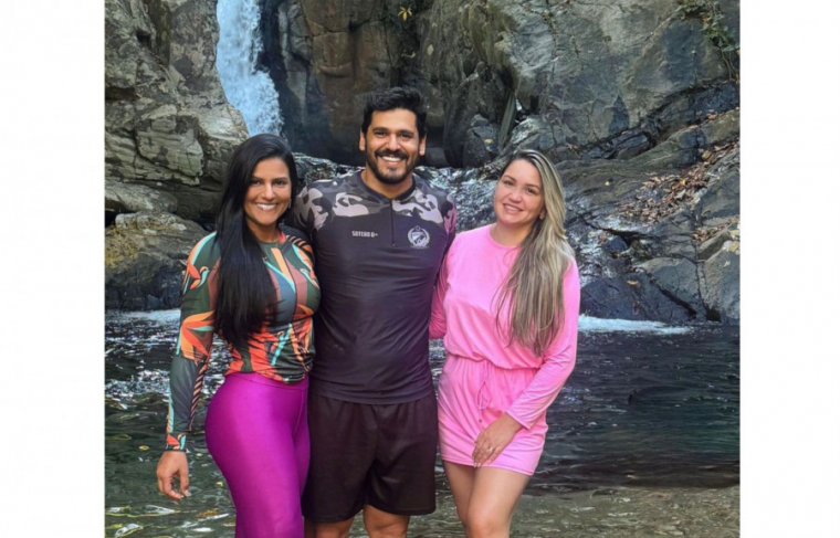 Raissa Leite, Diogo e Karyne Sotero 