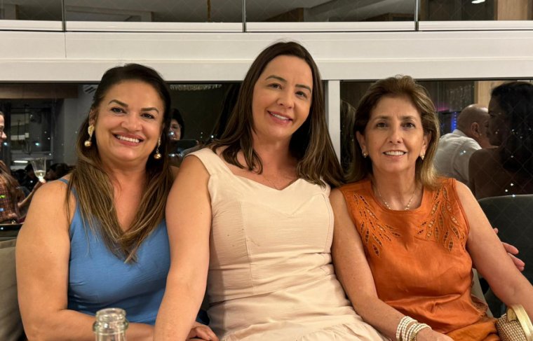 Francisca Nava, Fabiane Brum e Laurinha Pinheiro Foto: Cícera Maria  