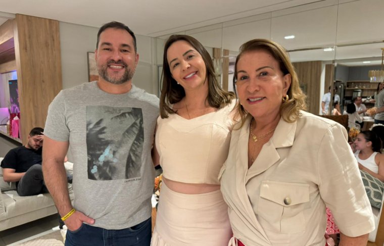 Felipe Chico, Fabiane Brum e Salvina Mocó Foto: Cícera Maria  