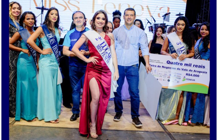 Segunda princesa do Miss Feneva 2024, Bianca dos Reis Lodi, representante de Barrolândia Foto: Divulgação