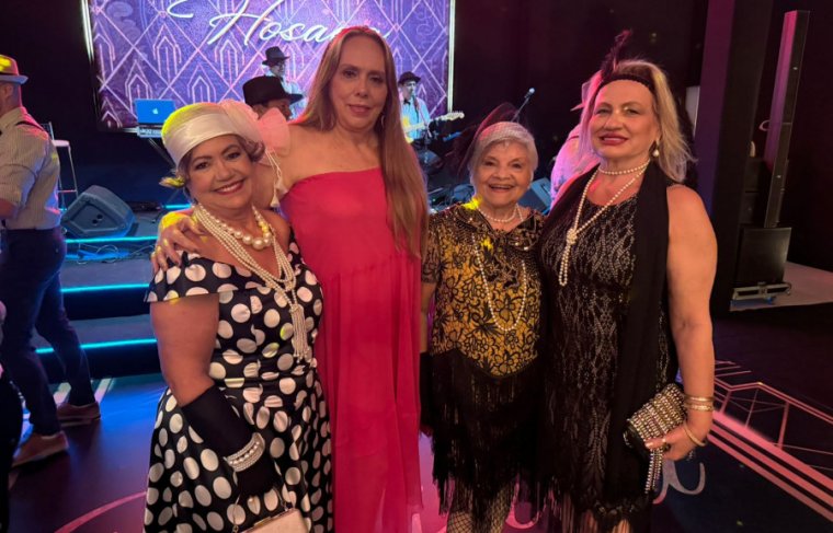 Cristina Cardoso, Léia Ribeiro, Hosana Veiga e Iara Barros Pinheiro Foto: CCMNC