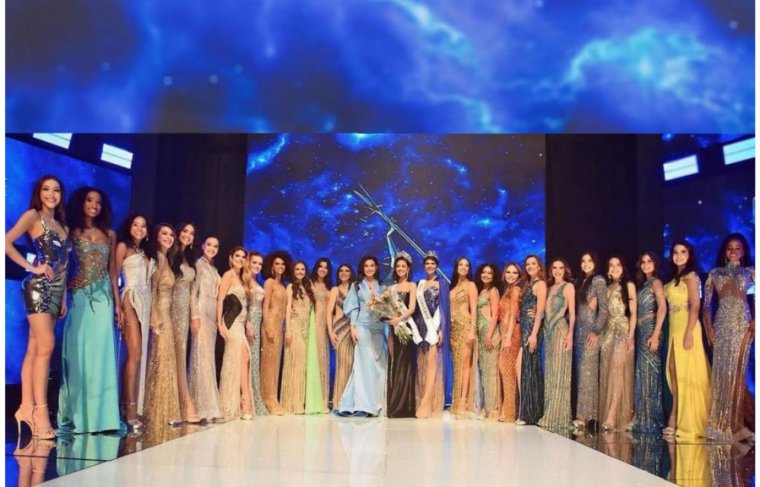 Miss fazem posse com a Miss Universo Brasil 2024, Luana Cavalcante Foto: Reprodução Instagram 