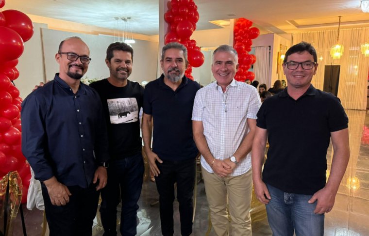 Márcio Parente, Joselson Santana, José Ricardo e Reginaldo Souza Foto: CCMNC