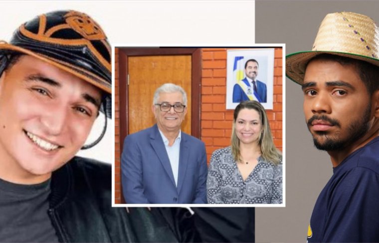 João Gomes, Hercy Filho, Alana Morais e Evoney Fernandes Reprodução Internet - fotomontagem CCMNC