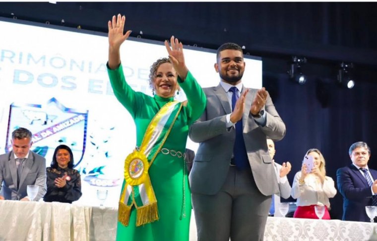 Posse da prefeita de Gurupi, Josi Nunes  Foto: Reprodução Instagram