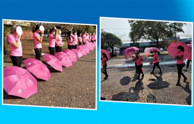 Outubro Rosa - Liga Feminina de Palmas 20 anos - Foto: RS / Efeito: Cícera Maria