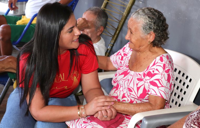 Karynne Sotero sua presença, dá visibilidade ao interior do Tocantins 