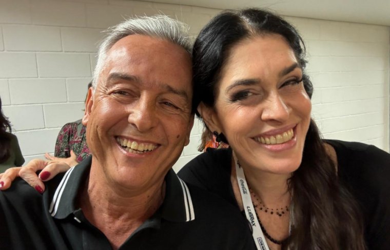 Paulinho Gomes e  Paula Lavigne Foto: Álbum de Família