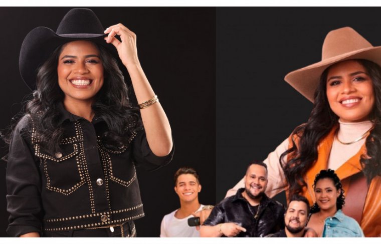 Mavih Araújo, Gabi Amaral, Kauan Peres e Zé Ricardo e Thiago 