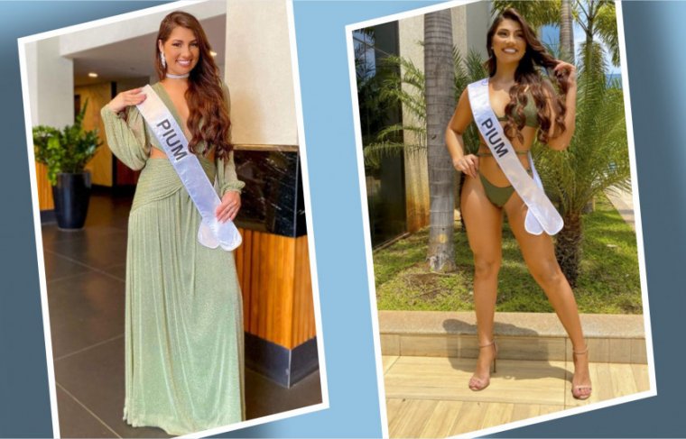 Miss Universo Pium Khalynne Silva Souza - Foto: Thyago Gomes Almeida e Anderson Vaz // Efeito: Cícera Maria