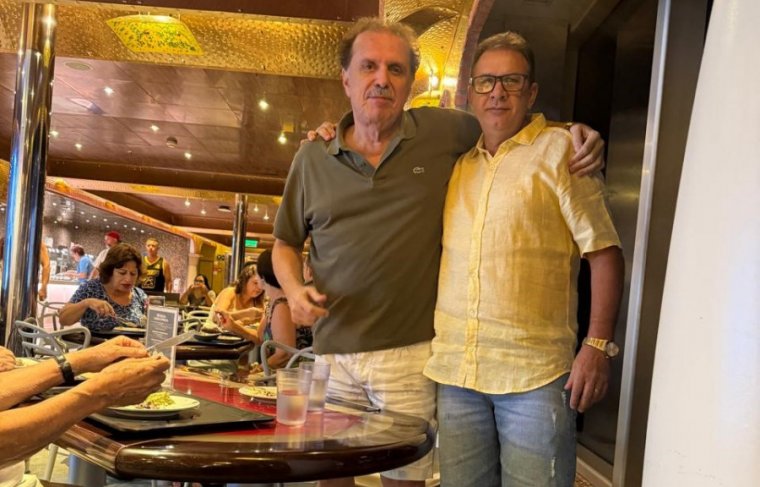 José Assis e Eduardo Lages Foto: Álbum de Família