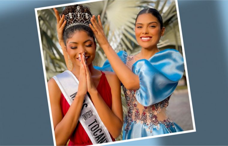 Miss Tocantins Be Emotion 2019 Alessandra Almeida e Miss Universo Tocantins 2021 Luciana Gomes - Foto: