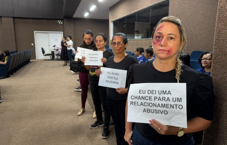 Recepção do II Fórum de Enfrentamento à Violência de Gênero Foto: Cícera Maria