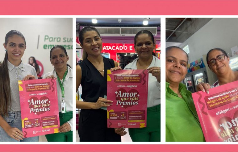 Audila Pereira com Rana Tatia Silva (esq. p/ dir.), Mirlany Viana Feitosa e Susileide Martins. 