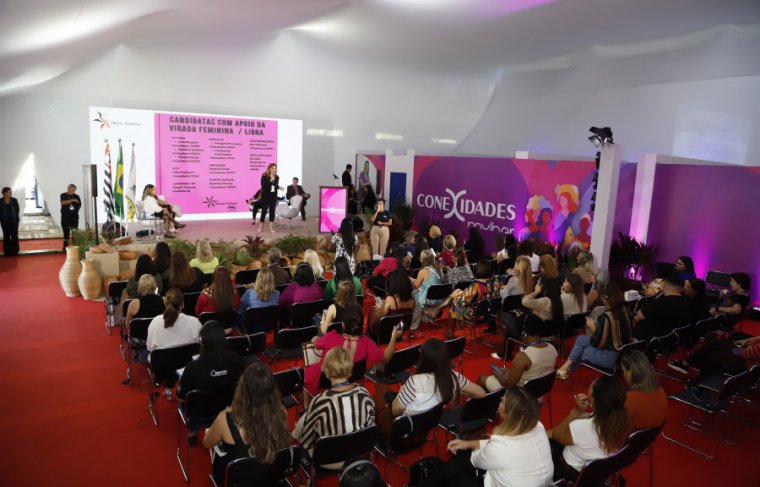Painel na edição 2024 do Conexidades Mulher Foto: Jefferson Tomé/Divulgação