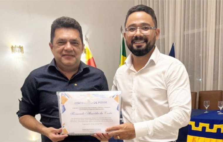 Fernando Almeida e Arnaldo Filho Foto: Álbum de Família