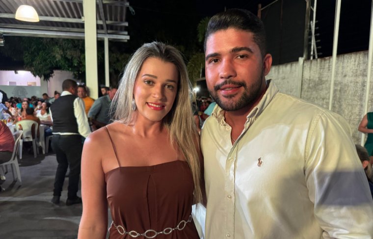 Pâmela Cardoso e Juarez Moreira Foto: CCMNC
