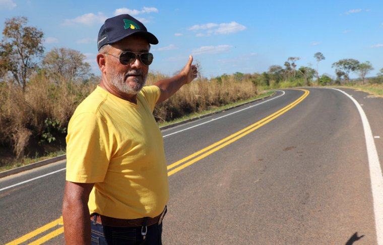 Morador de Itacajá, Antônio Teixeira  Foto: Esequias Araújo / Governo do Tocantins