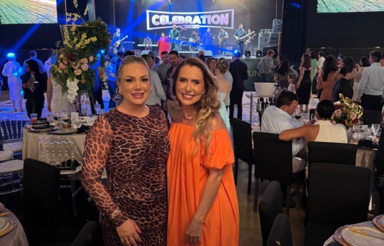 Anakely de Fabris (esq.) e Deise Neitzke (produtora rural e advogada em Guaraí) 