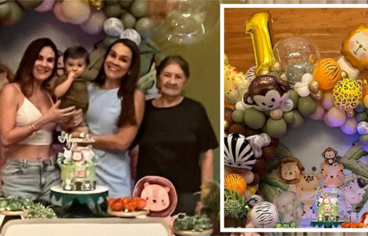 Alexandre Ulysses, Vanessa, Hellen e Luíza Barros Foto: Álbum de família 