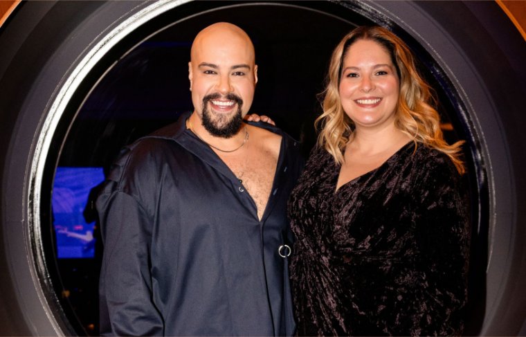 Tiago Abravanel e Ligia Abravanel Foto: Anna Quast e Ricky Arruda/divulgação